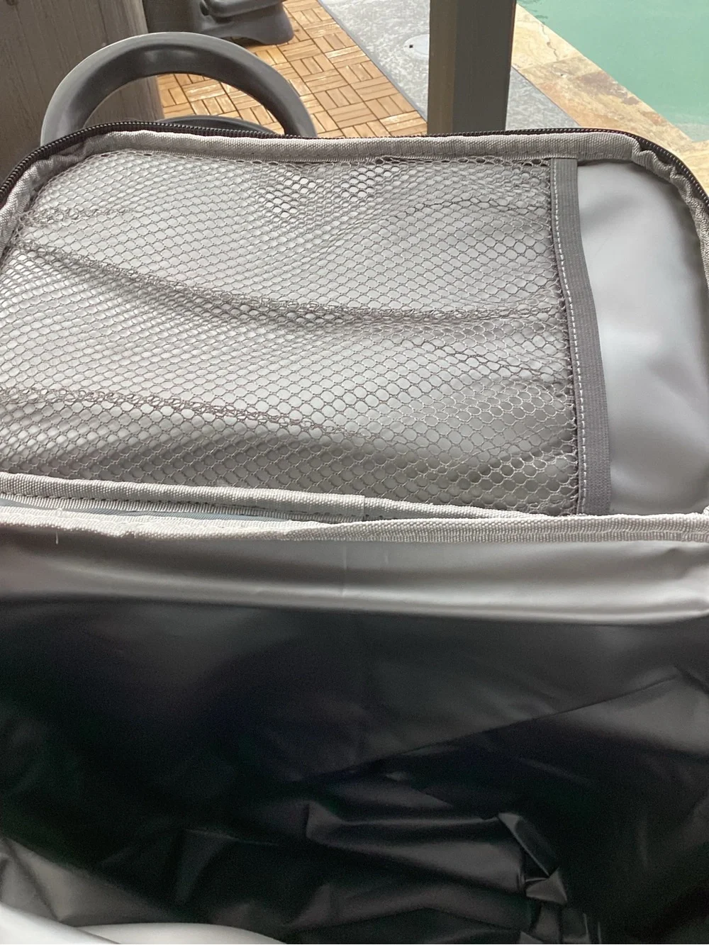 Ayamaya Black and Gray Men’s Tactical Backpack 24 can mule cooler